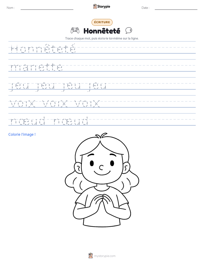 Pratique d'écriture