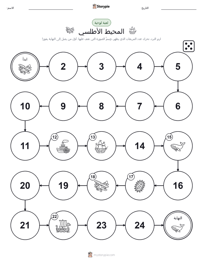 لعبة لف و تحرك