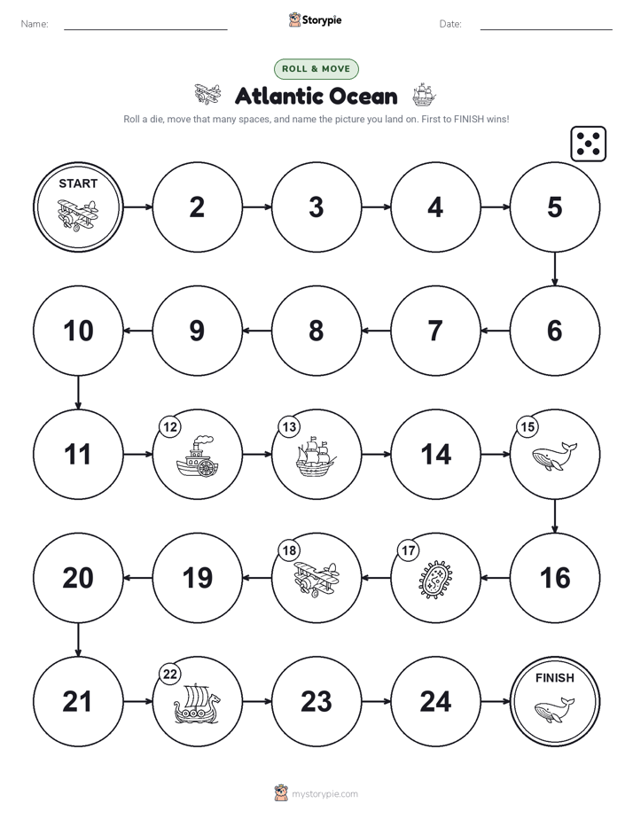 Roll & Move Game