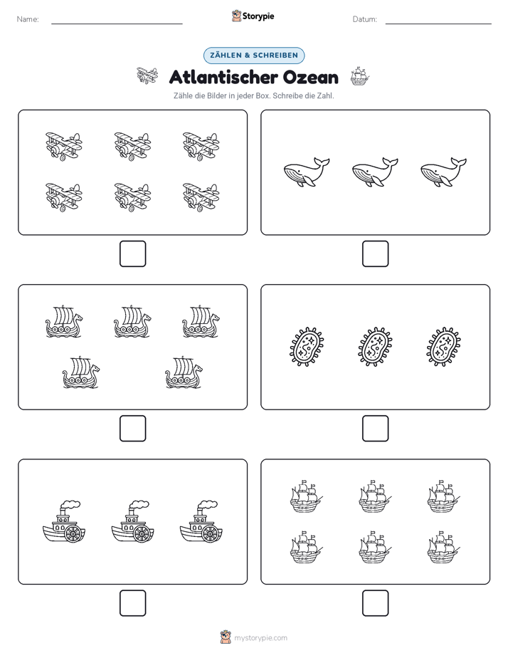 Zählen & Schreiben