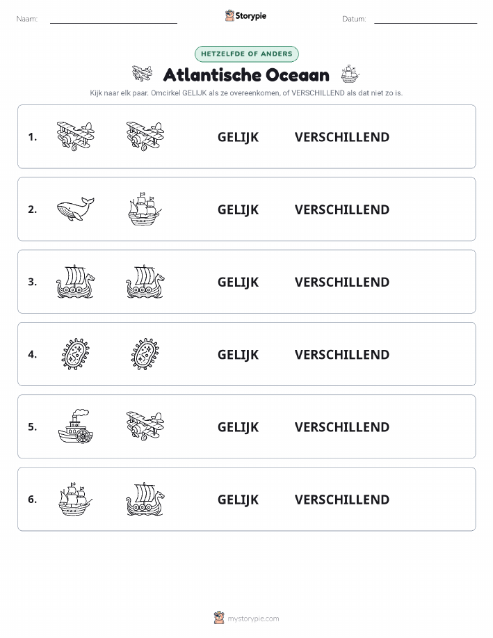 Zelfde of Verschillend