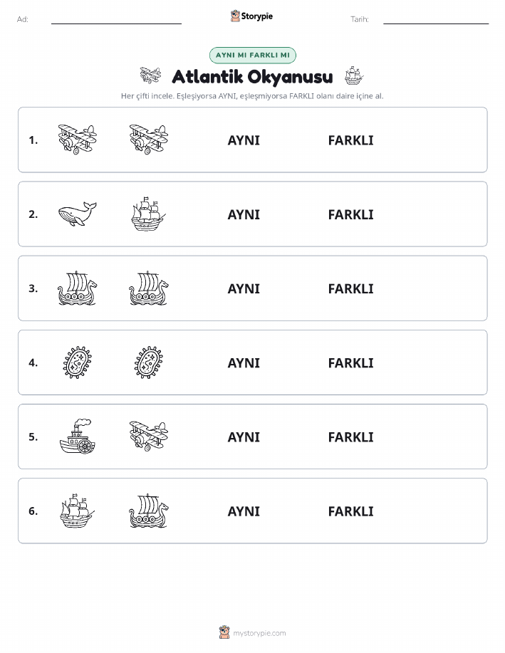 Aynı mı Farklı mı