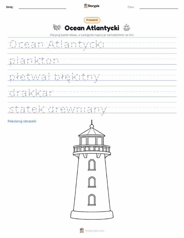 Ćwiczenie Pisania