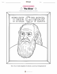 Anteprima della scheda stampabile di The Giver (romanzo)