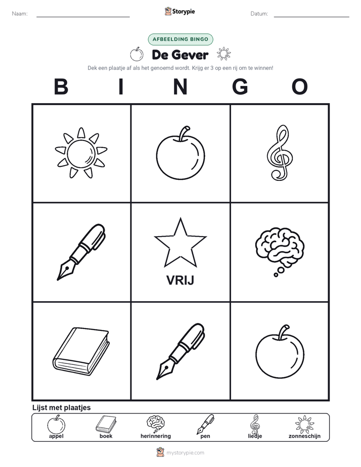 Afbeelding Bingo
