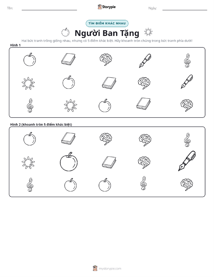 Tìm Sự Khác Biệt