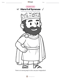 Hiero II of Syracuse printable worksheet preview