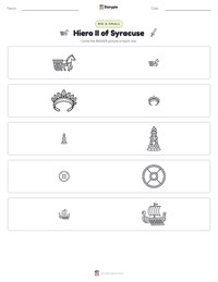 Hiero II of Syracuse printable worksheet preview