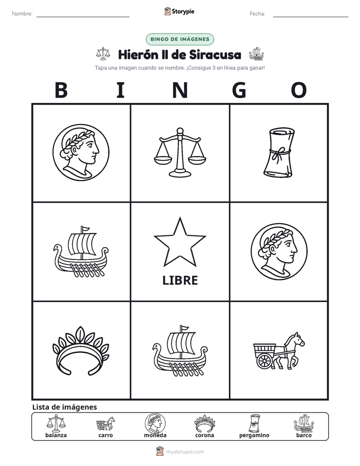 Bingo de Imágenes