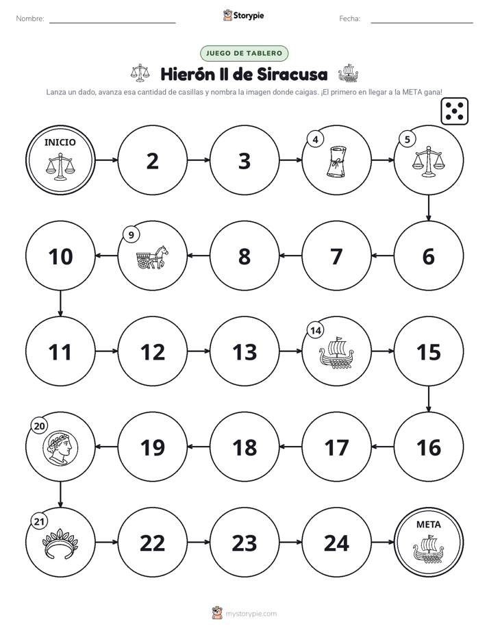 Juego de Rueda y Avanza