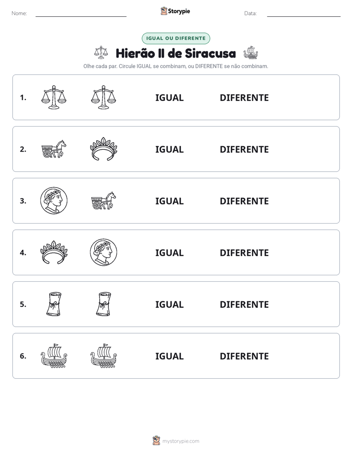 Igual ou Diferente