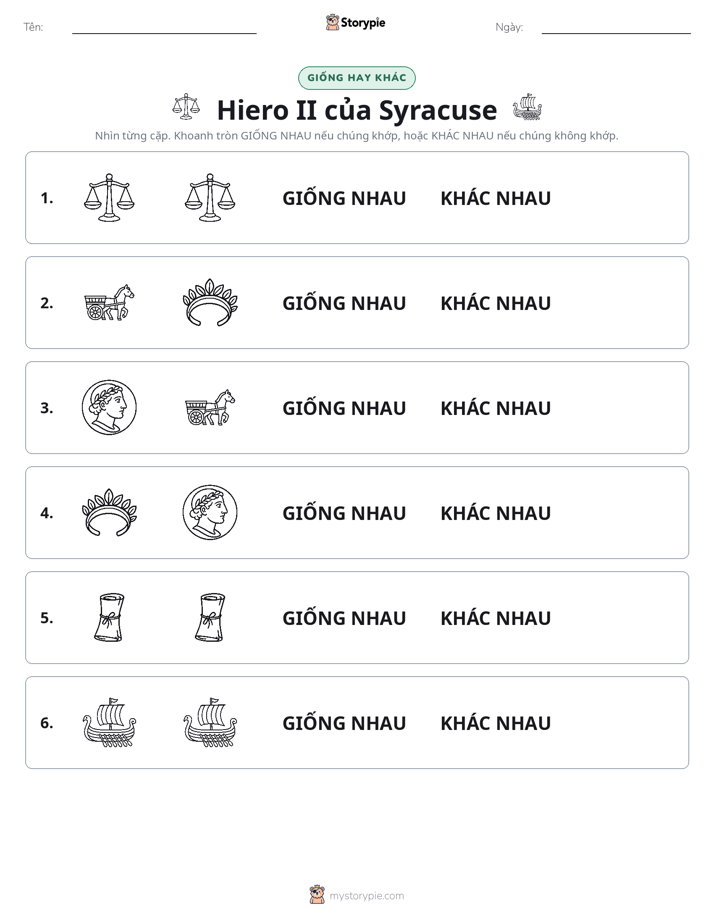 Giống Hay Khác
