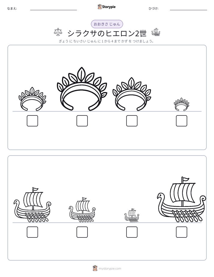 サイズ順