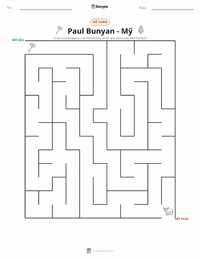 Xem trước tài liệu in sẵn Paul Bunyan - Người Mỹ