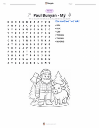 Xem trước tài liệu in sẵn Paul Bunyan - Người Mỹ