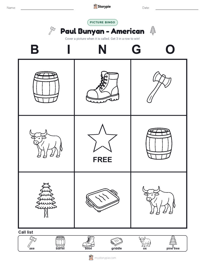 Picture Bingo
