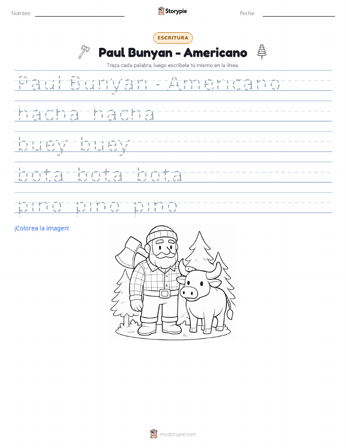 Práctica de Escritura