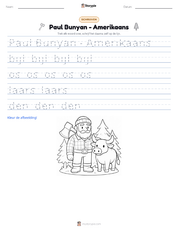 Schrijf Oefening