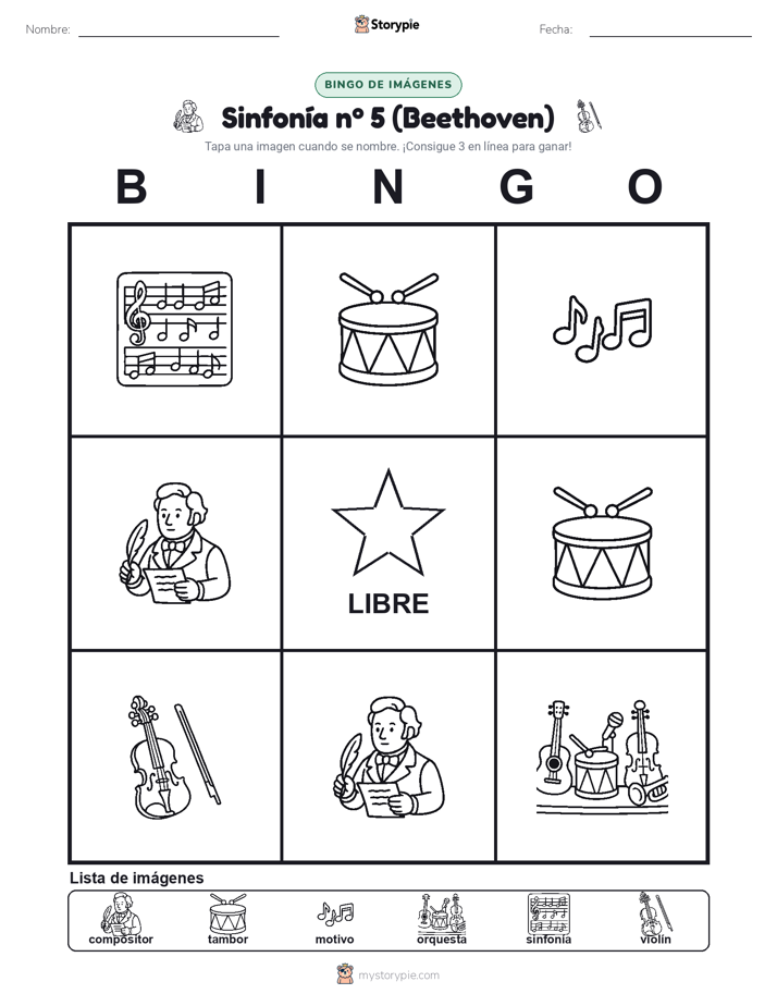 Bingo de Imágenes