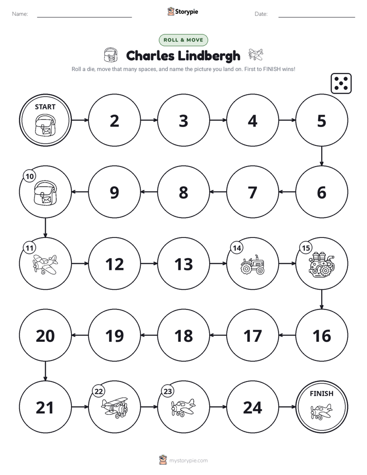 Roll & Move Game