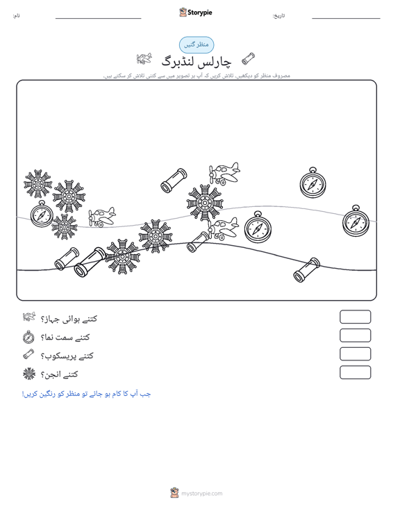 گنتی کا منظر