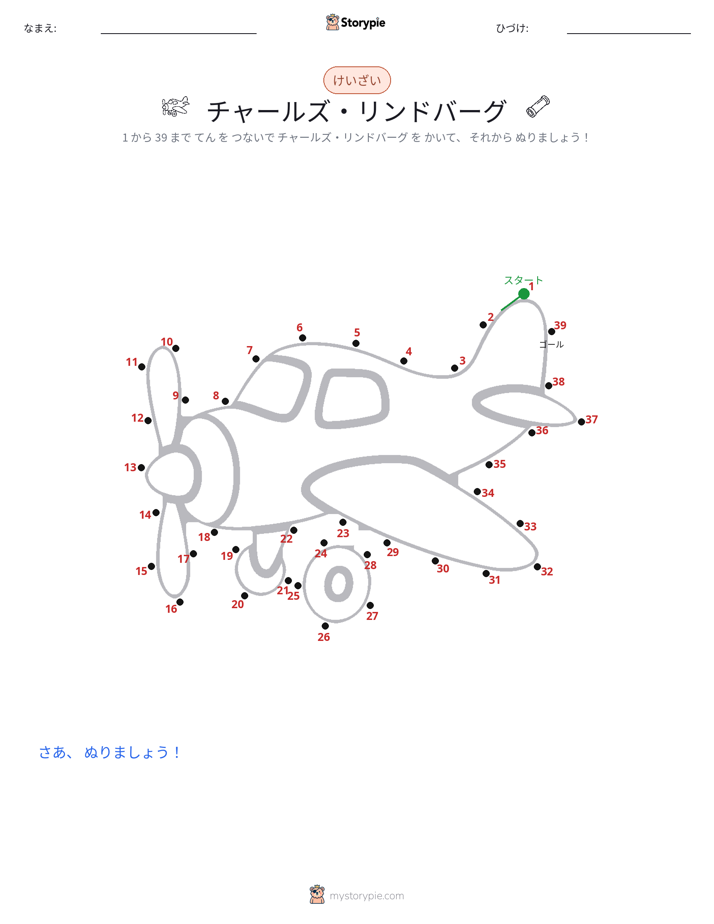 点つなぎ