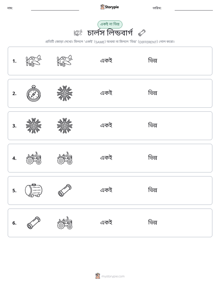 একই বা ভিন্ন