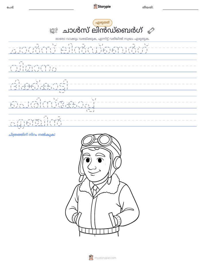 എഴുത്ത് പരിശീലനം