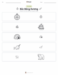 Xem trước tài liệu in sẵn Bắc Băng Dương