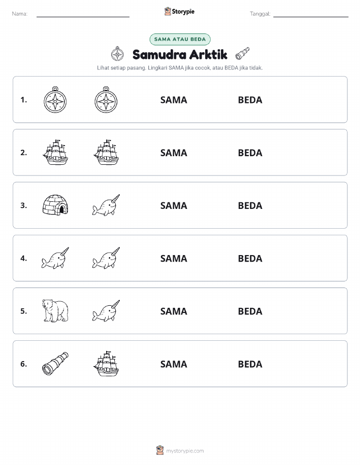Sama atau Berbeda