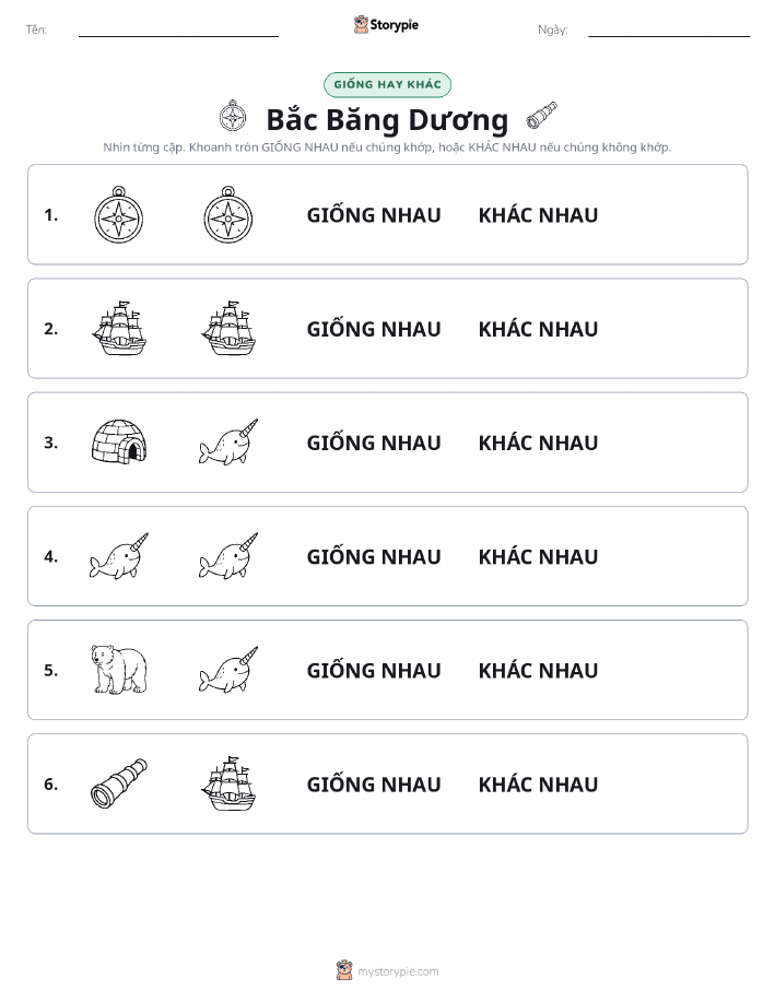Giống Hay Khác