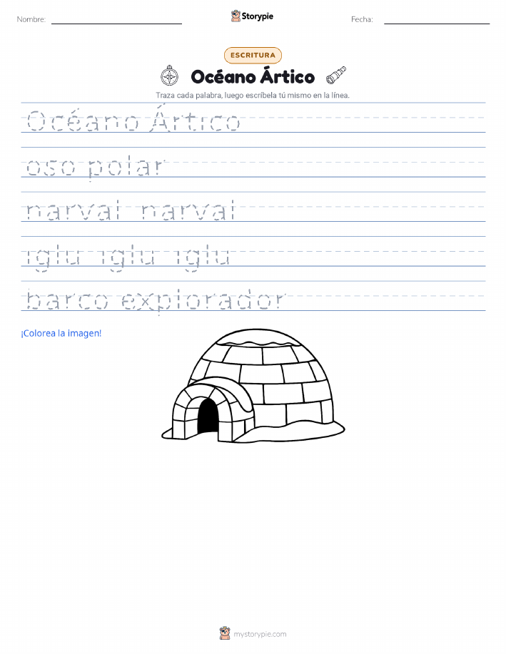 Práctica de Escritura
