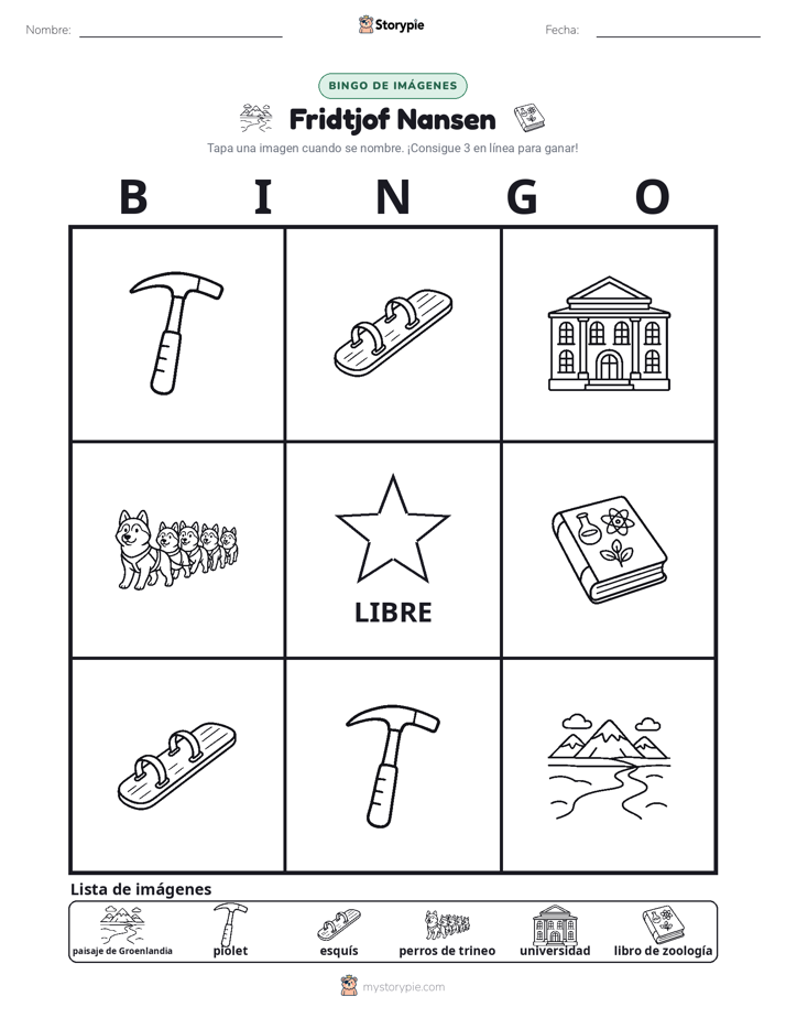 Bingo de Imágenes