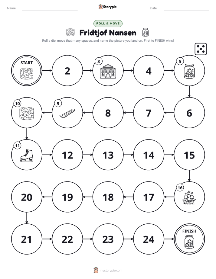 Roll & Move Game