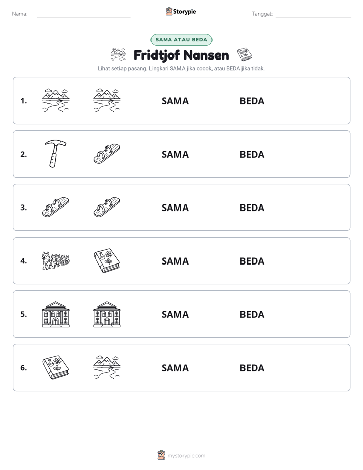 Sama atau Berbeda