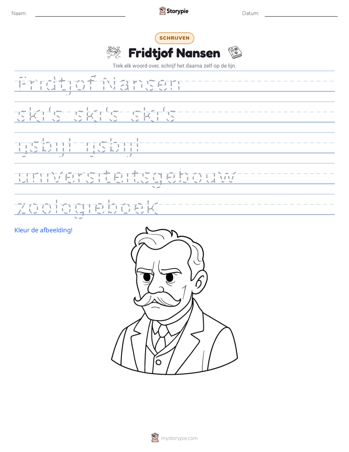 Schrijf Oefening