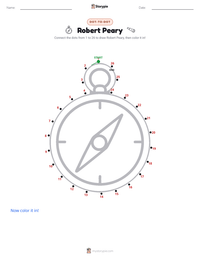 Robert Peary printable worksheet preview