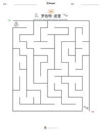 罗伯特·皮里 可打印工作表预览