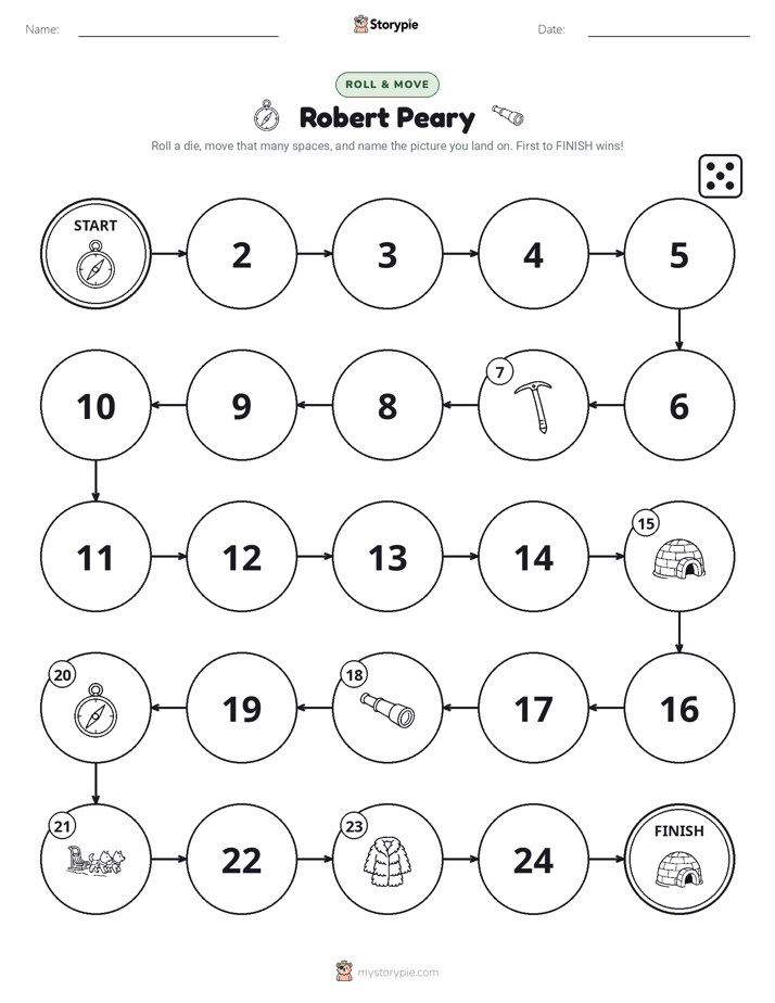 Roll & Move Game