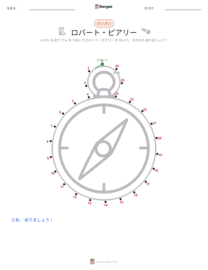 点つなぎ