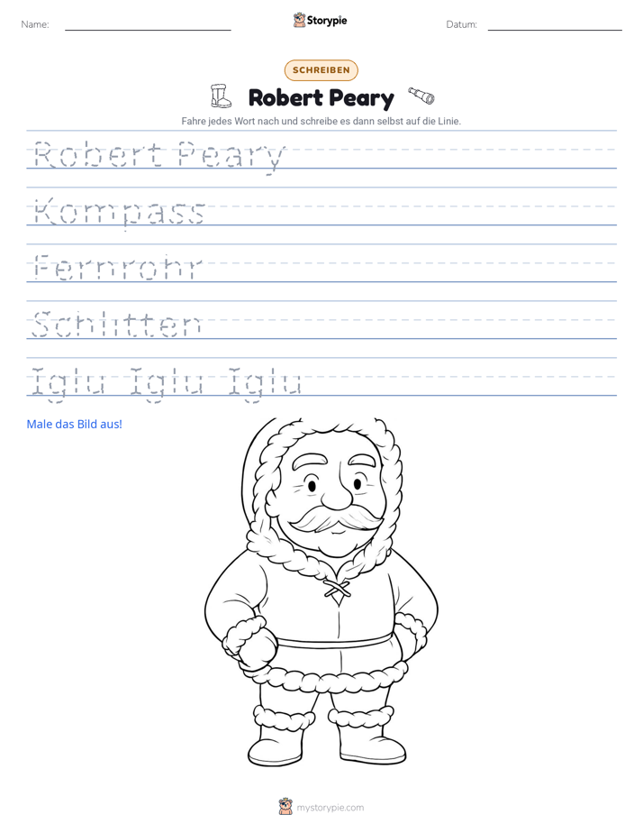 Schreibübung