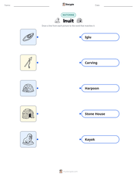 Inuit printable worksheet preview