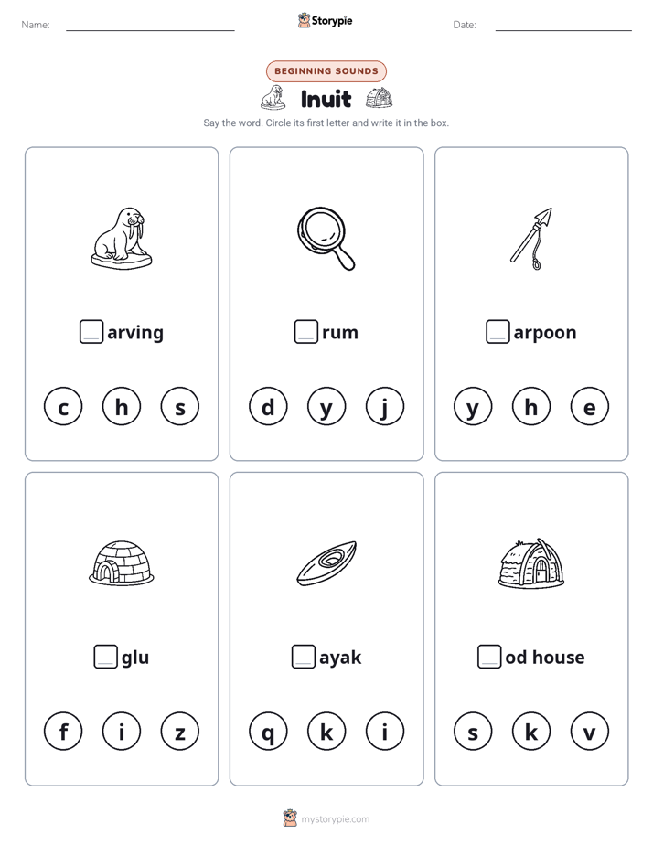 Beginning Sounds