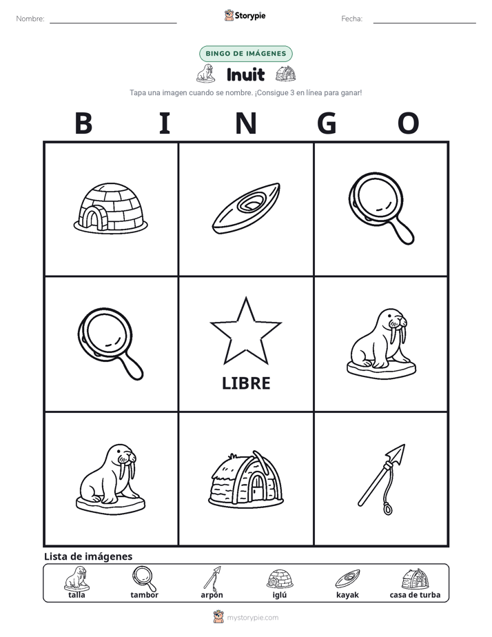 Bingo de Imágenes