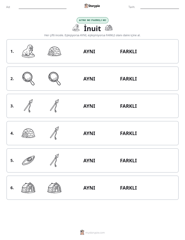 Aynı mı Farklı mı