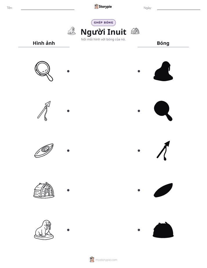 Ghép Hình Bóng