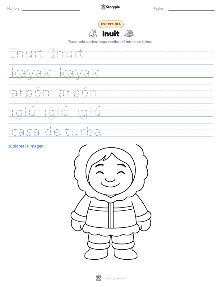 Práctica de Escritura
