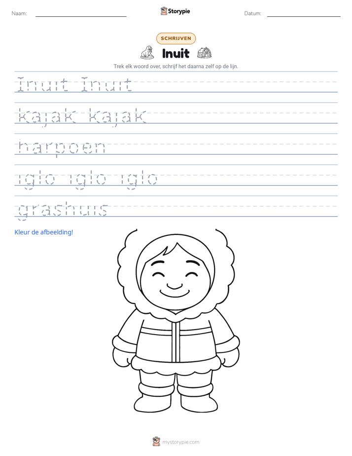 Schrijf Oefening