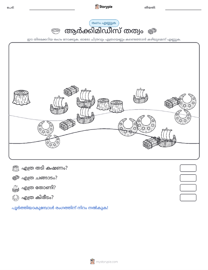 എണ്ണുന്ന ദൃശ്യങ്ങൾ