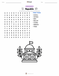 Republic printable worksheet preview